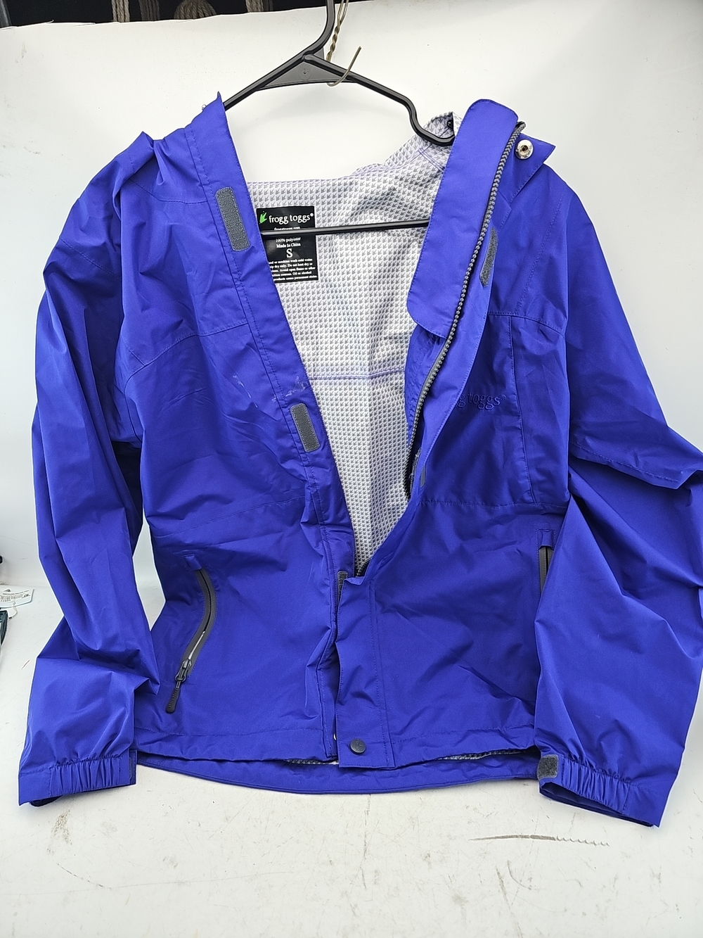 Frogg Toggs Blue Rain Jacket